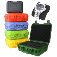Boîtier de montre haut de gamme à 8 grilles, collection de montres, protection antique, boîte de sécurité, éponge colorée, épaissie, boîte anti-humidité 1