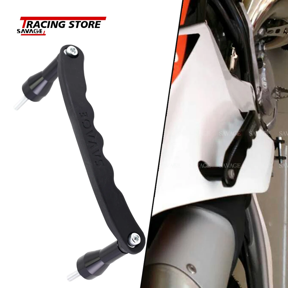 

Rear Grab Rail Handle Bar For EXC EXC-F XC XCW XCF SX SXF 125 150 250 300 350 450 500 Motorcycle Passenger Pull Grab Handrail