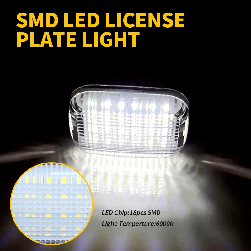 2PCS LED Interior Dome Lights