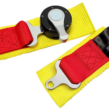 Imbracatura di sicurezza per auto da 3 pollici Cintura di sicurezza automatica universale Camlock a 4 punti Tracolla di sicurezza da corsa con sgancio rapido a scatto con Spa * co