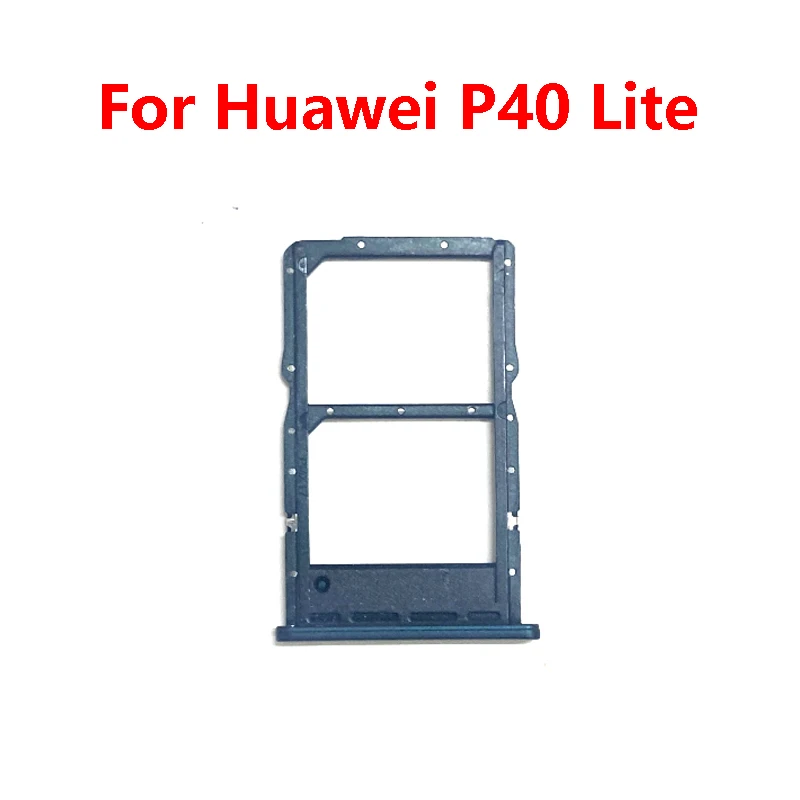 Phone sim tray holder Sim Tray Holder Huawei P40 Pro Lite SIM Card Tray Slot Holder Adapter Socket Repair Parts