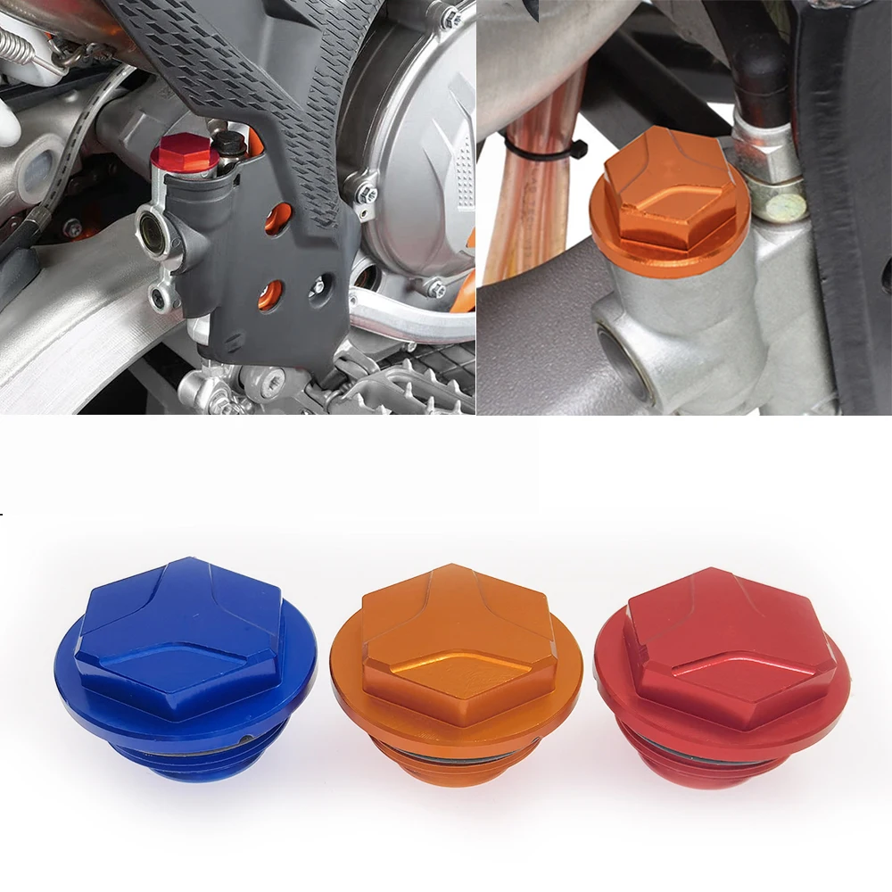 Premium Motorcycle CNC Rear Brake Reservoir Cap