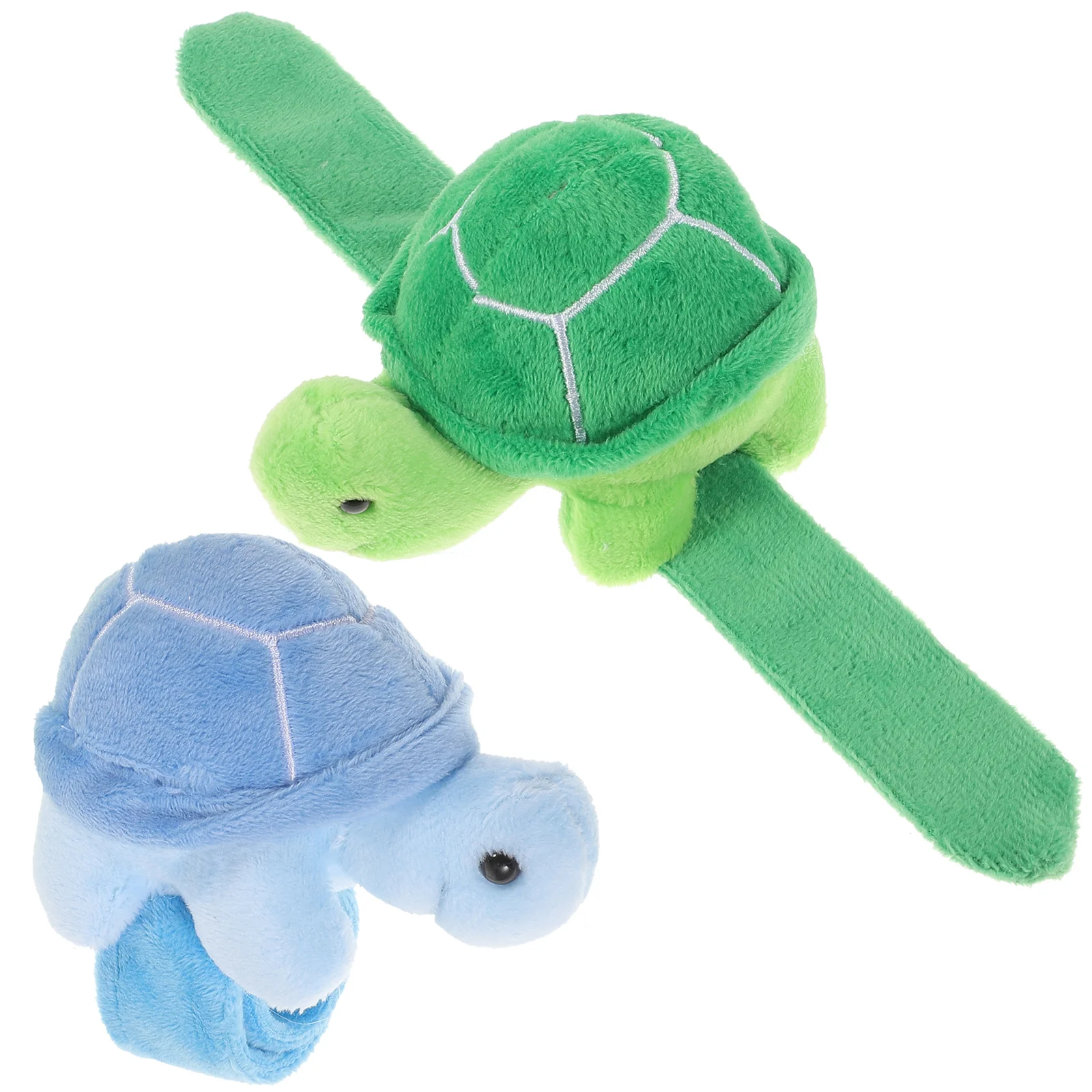 

2Pcs Turtle Slap Bracelet Stuffed Animal Bracelet Plush Slap Wristband Kid Birthday Party Favor