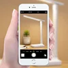 Folding table lamp eye protection touch dimmable LED lamp student dormitory bedroom reading USB charge table lamp 5