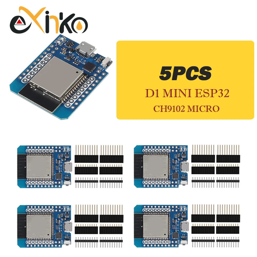 ตัวเลือกสินค้า ESP32 WiFi + Bluetooth IoT พัฒนาชิป 10 ชิ้น