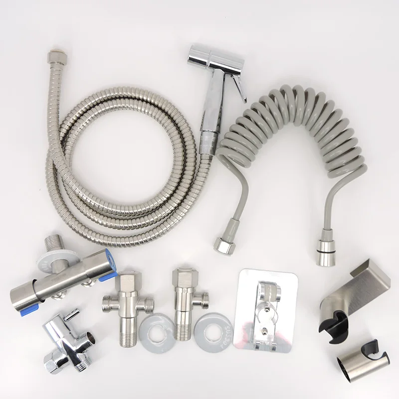 

Self Cleaning Handheld Toilet Bidet Sprayer High Pressure ABS Plastic Bidet Faucet Shower head for WC Bathroom accessories s1