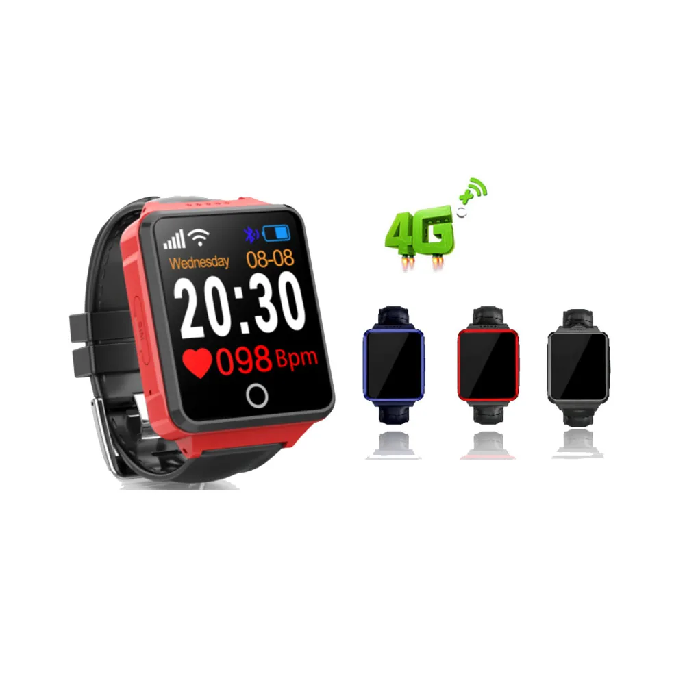 4G Parent Health Wrist Band Phone Gps Tracking Sos Bracelet Elderly Smart Watch