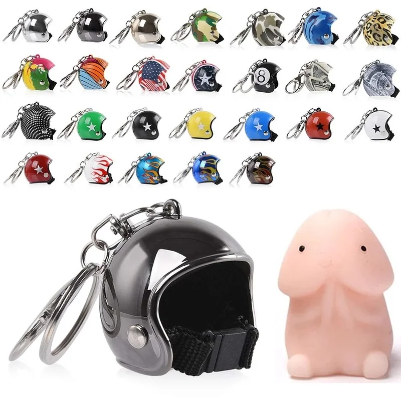 Keychain Keys Motorcycle Helmet Helmet Accessories Key Chain Keychains Cute Aliexpress