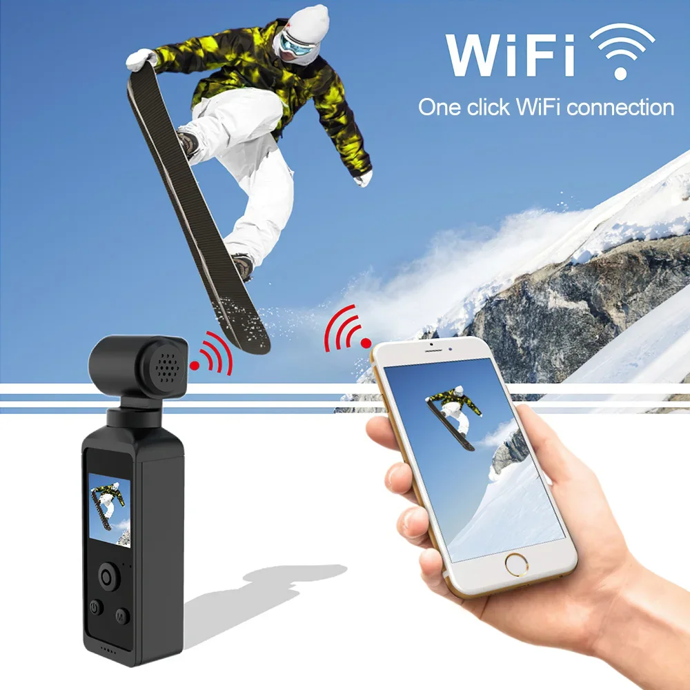 4K Mini Action Sports Camera with Wifi