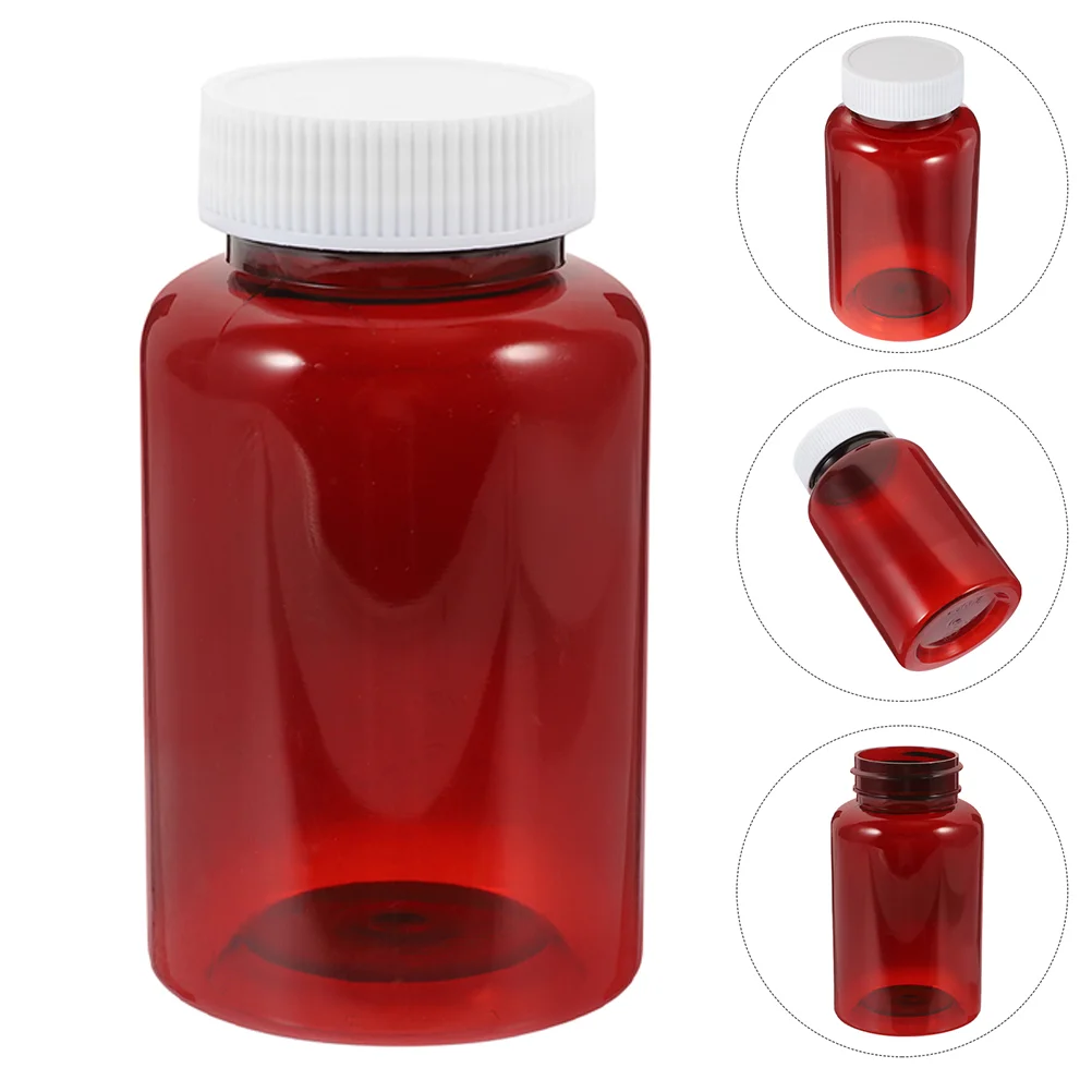 

16pcs Plastic Medicine Container Pill Storage Bottle 100ml Plastic Medicine Container