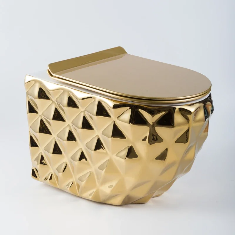 

Роскошный чехол на сиденье с медленным закрытием и золотым черным мраморным узором