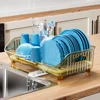 Kitchen Dish Bowl Draining Storage Rack, Tray Rack, Plastic Tableware, Bowl Dish Storage Box, Kitchen Utensils 3