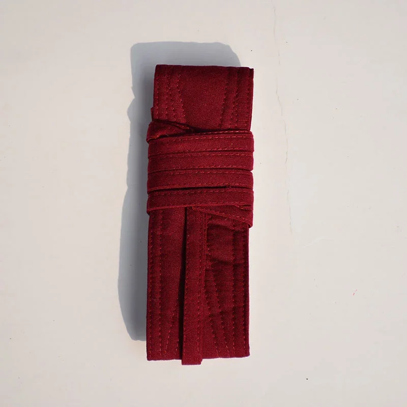 Auspicious monk clothes, Lama monk clothes, hand knitted Indian belt, Tibetan Buddhist sign