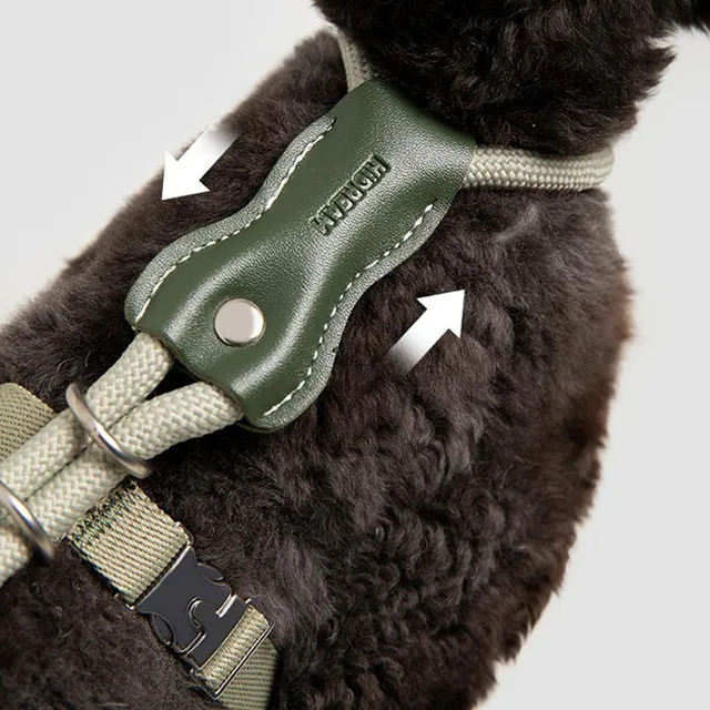 Cat Harness Leash Set Adjustable I-shaped Rraction Rope Chest Strap Pet Outdoor Supplies Breathable Harness Leash Puppy Cat Vest 3