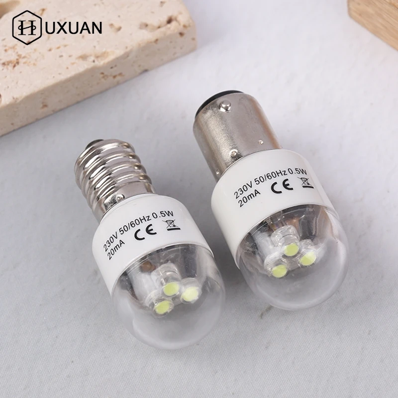 

1Pc BA15D/E14 Universal LED Home Household Sewing Machine LED Light Bulbs For Home Sewing Machine Bulbs Accessories