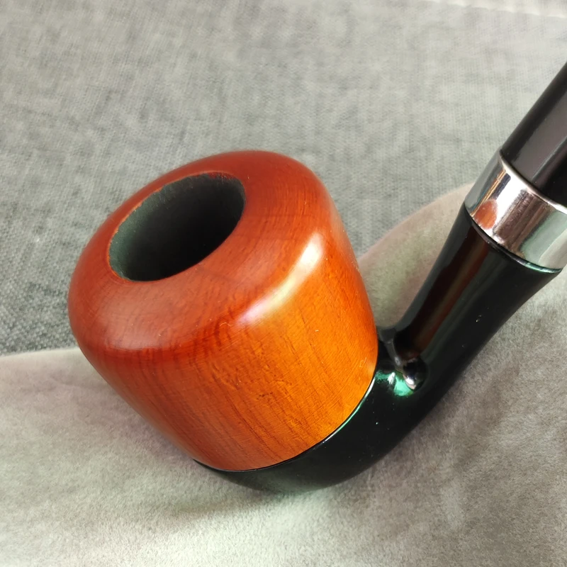 1pcs Red Wood Smoking Pipe Portable Smoking Pipes
