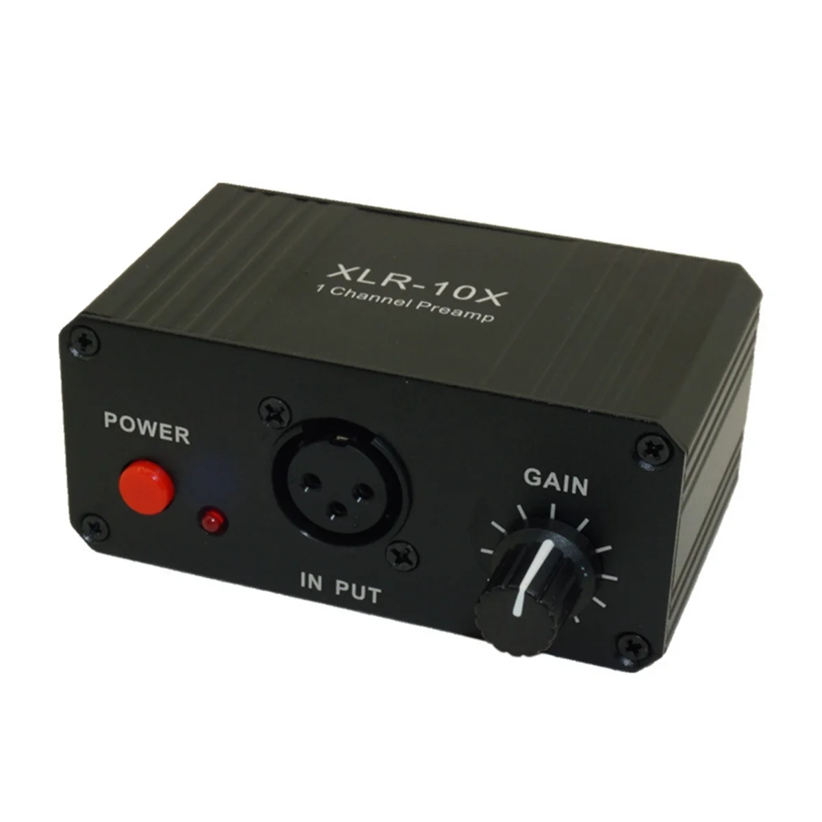XLR-10X 1 Channel XLR Interface Balanced Audio Amplifier NE5532 Dynamic Mic Microphone Preamplifier