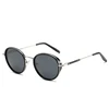 ZENOTTIC Steampunk Sunglasses For Men Vintage Round Polarized Mirror Sun Glasses For Women Shades UV400
