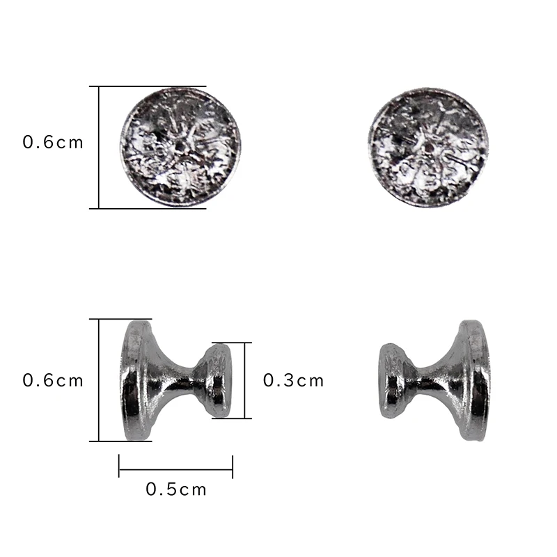 1Pair 1/12 Scale Miniature Door Handles Dollhouse Mini Furniture Retro Door Handle Model DIY Dollhouse Metal Accessories 6