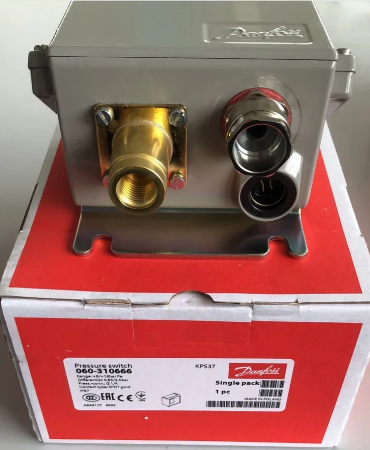 

KPS37 060-310666 Danfoss Pressure Switch Genuine KPS37 060-3106