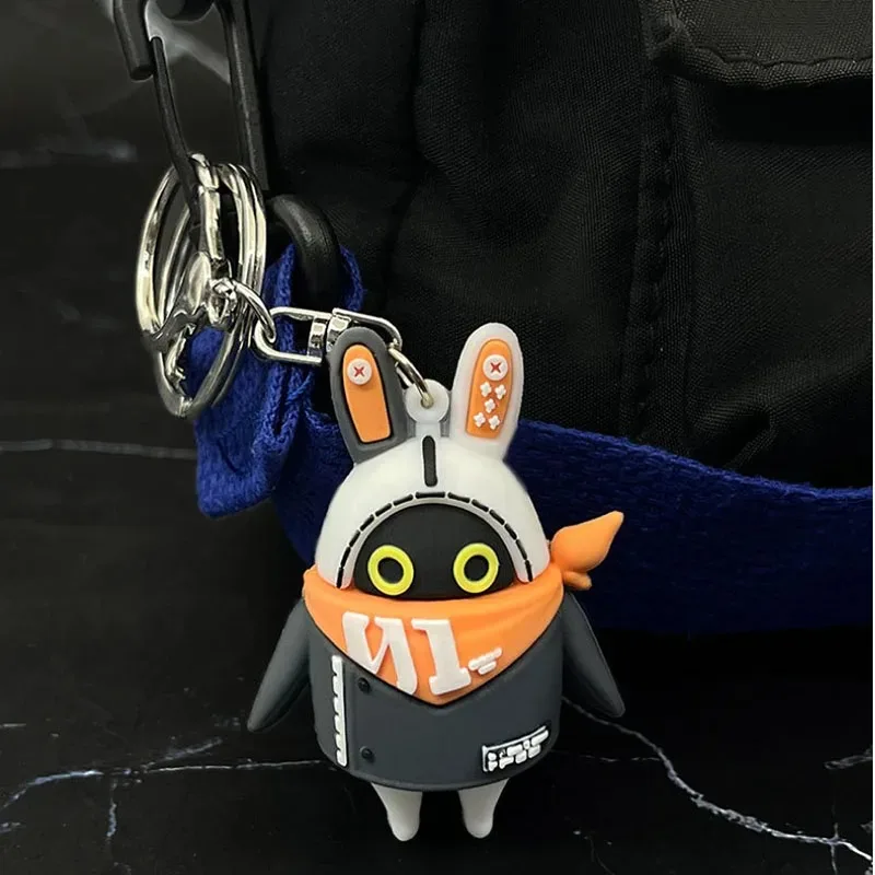 Anime Game Zenless Zone Zero ZZZ Anime Keychain Bangboo Cosplay Keychain Bag Pendant PVC Key Chain Keyring Accessories Prop Jewelry Gift