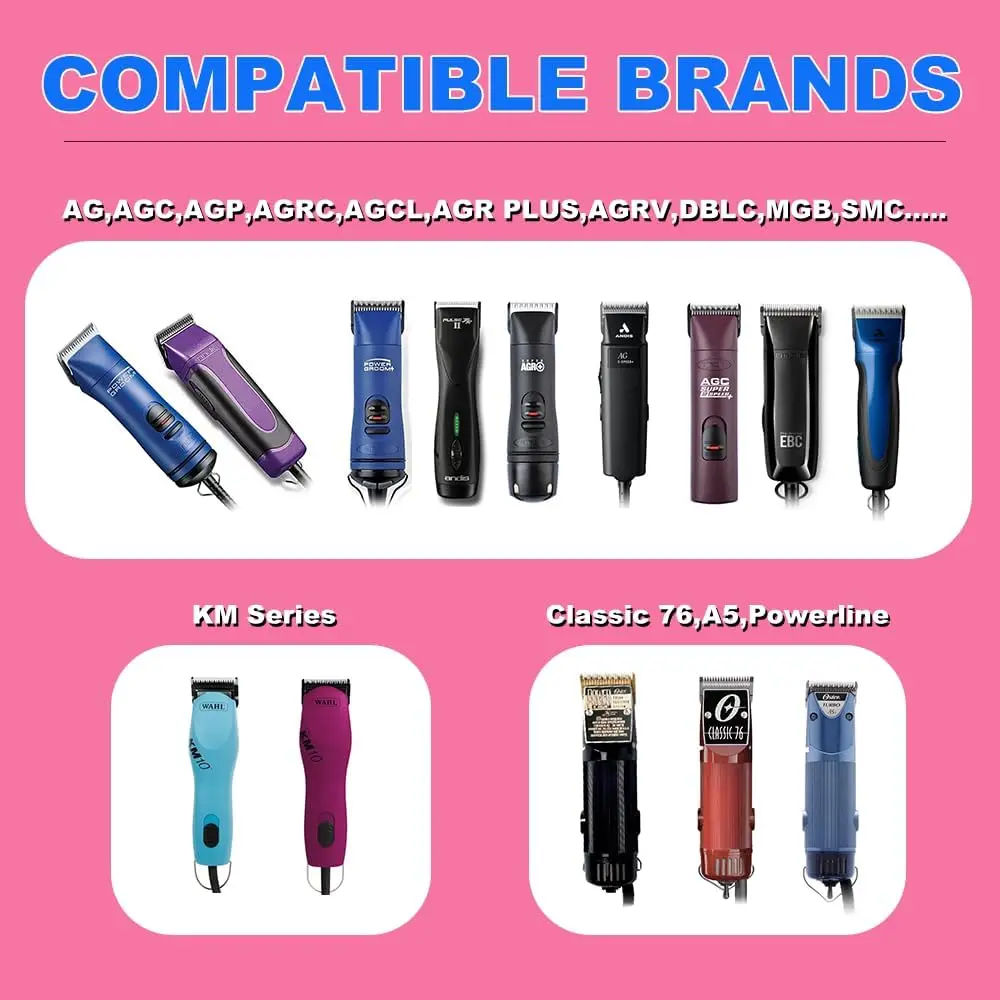 A5 blade Pet Dog Hair Trimmer Grooming Heiniger Laube Moser clipper Fit For most Andis & Oster