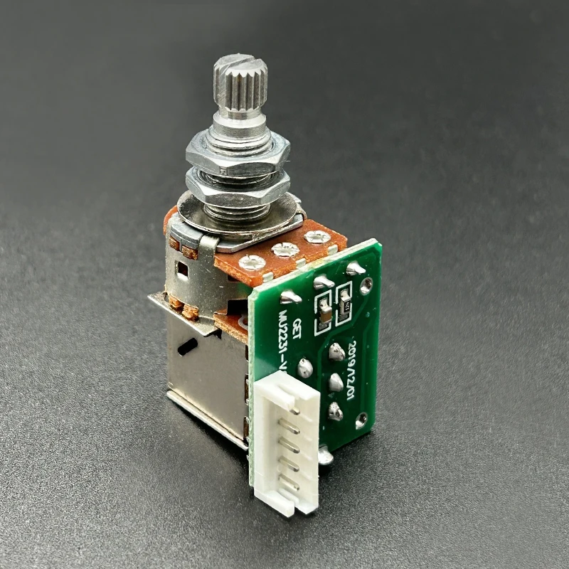 10Pcs Guitar Push Pull Potentiometer B500K Pre-wired with PCB Coil Split Function Prewired Pots for LP SG DOT