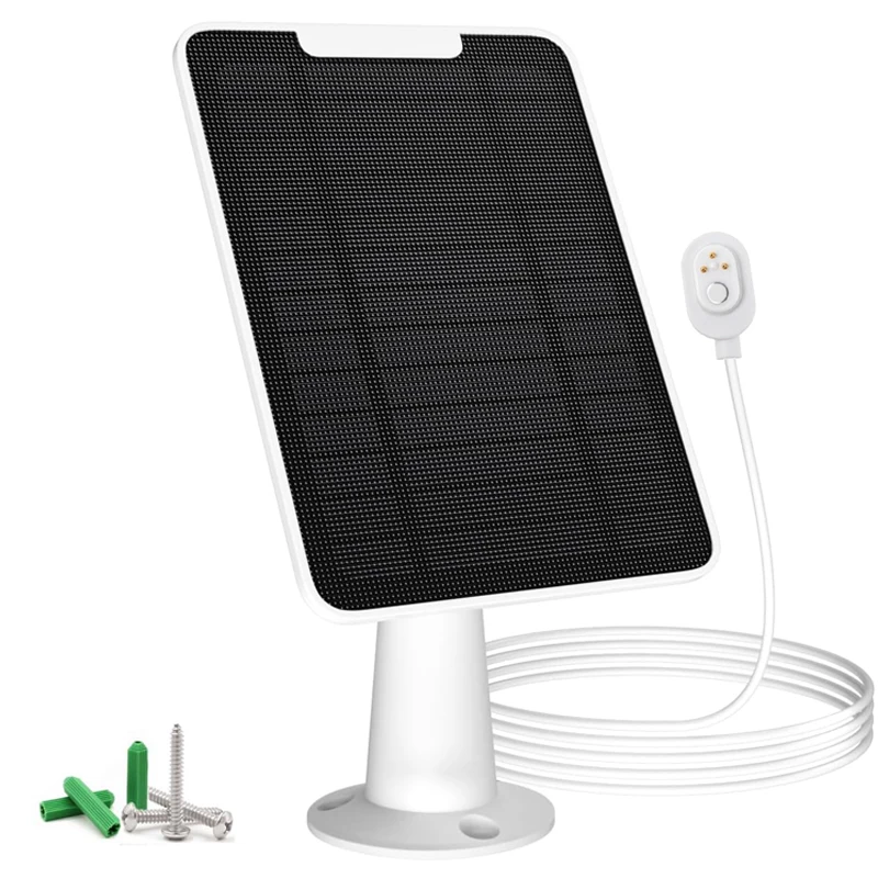 Caricabatterie Per Pannello Solare Per Telecamera Di Sicurezza Arlo Pro 3/ Pro 4/ Pro 4 Xl/ Pro 5S 2K/ Ultra/ Ultra 2 Faretto, Proiettore Arlo Pro3.