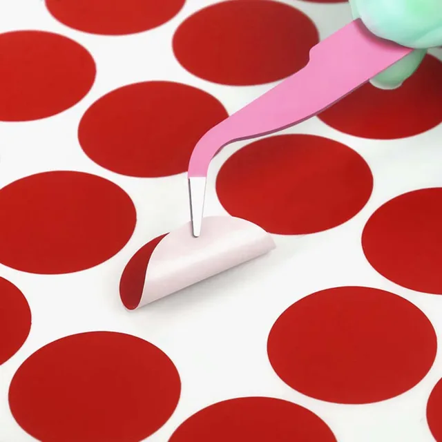 Buy 3600 Pcs Sticky Coloured Dots, 10 Coloured Dot Stickers Self