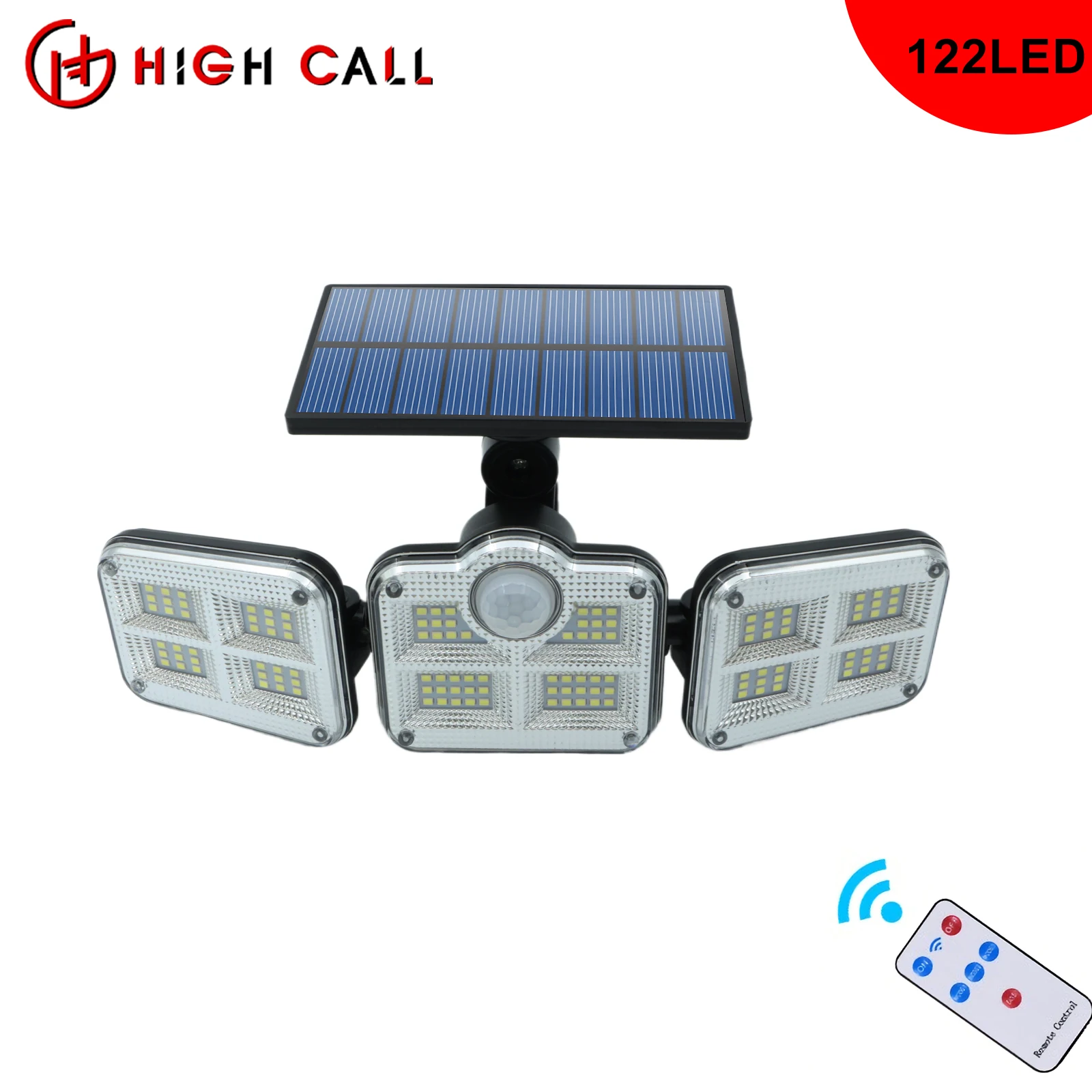 

122 Solar LED Light For Outdoor Flood Lamps With Motion Sensor Reflector Detector For Country House Wall Swimming Pools Garden