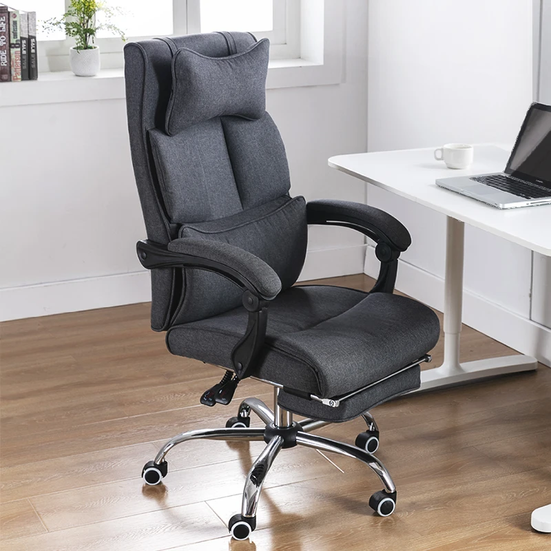 Mobile Comfy Office Chair Lounge Salon Sponge Design Office Chair Modern Wheels Cadeira De Escritorios Office Furniture