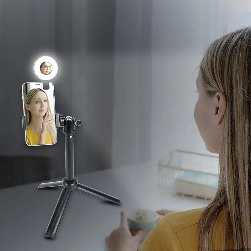 Type-C Charge Led Selfie Ring Light Mobile Phone Lens LED Selfie Lamp Ring for iPhone Samsung Xiaomi Huawei Phone Light