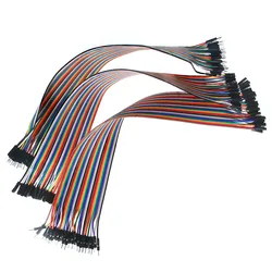 Versatile Jumper Wire DuPont Line Cable Set - Male & Female Connections (10CM to 40CM) - Male to female (30cm)