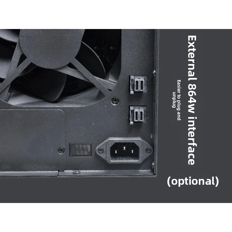 Silent 4U 스토리지 확장 인클로저, 24디스크 12Gbps 고속 메탈 JBOD 섀시(내장 PSU 포함), 서버 데이터 랙마운트용