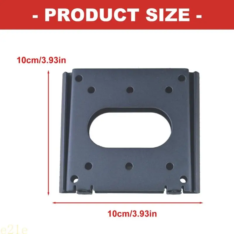 E21E 모니터 벽걸이 모니터 공간 절약형 브래킷 75mm 100mm VESA 설치