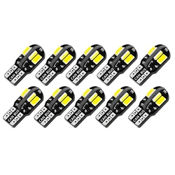 Pack of 10/20 Canbus LED Car Lights - 6000K Bright White (6000K)