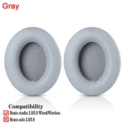 Ultra-Soft Replacement Ear Pads Cushion (GRAY)
