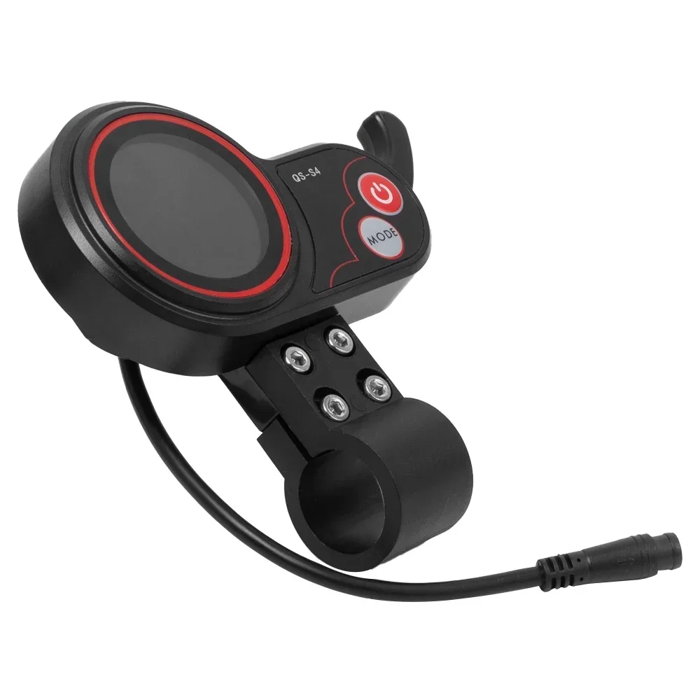 Enhanced Electric Scooter Dashboard with LCD Display and Thumb Throttle - 6-Pin Multipurpose Accessory for Various Voltage Ranges