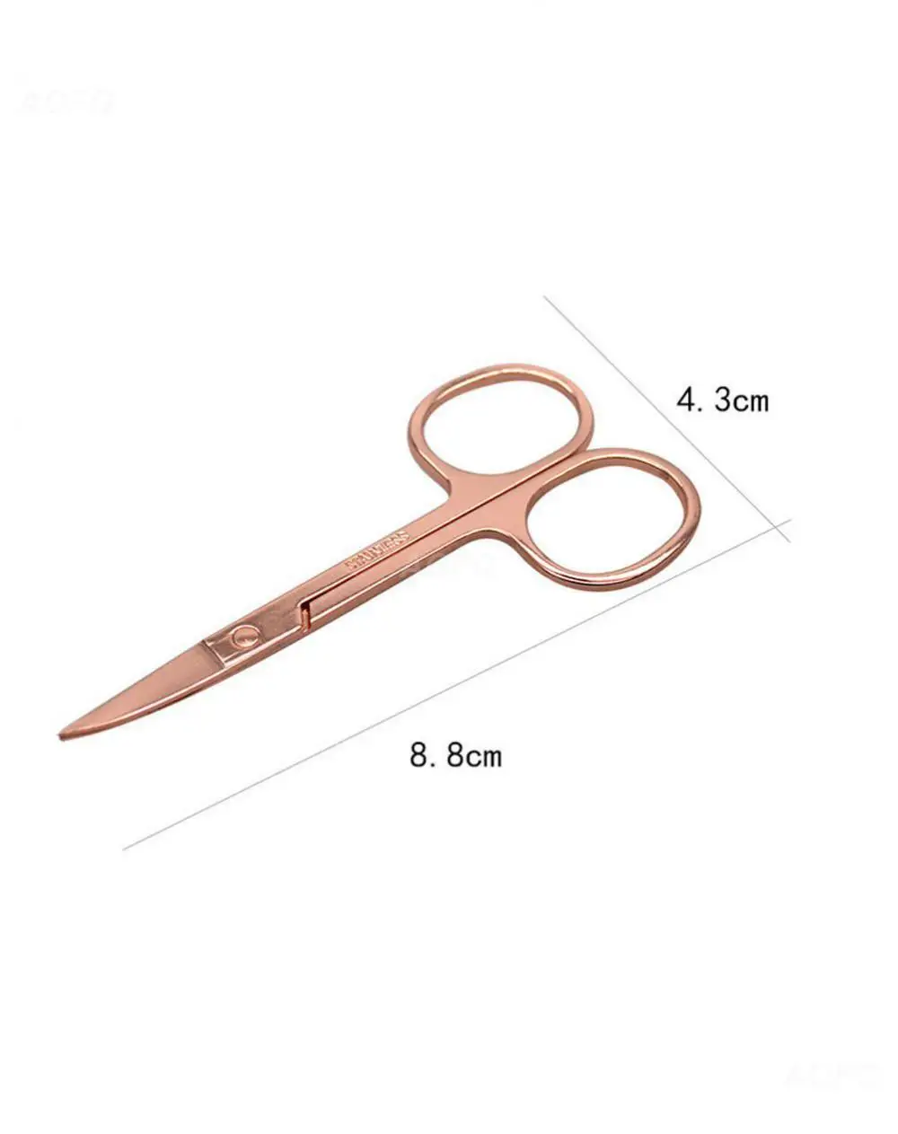 Description Picture 4 of itemCurved Vintage Small Eyebrow Scissor Angled Beauty Scissors for Grooming Fishing Embroidery Sewing Tool Thread Supplies Cutter