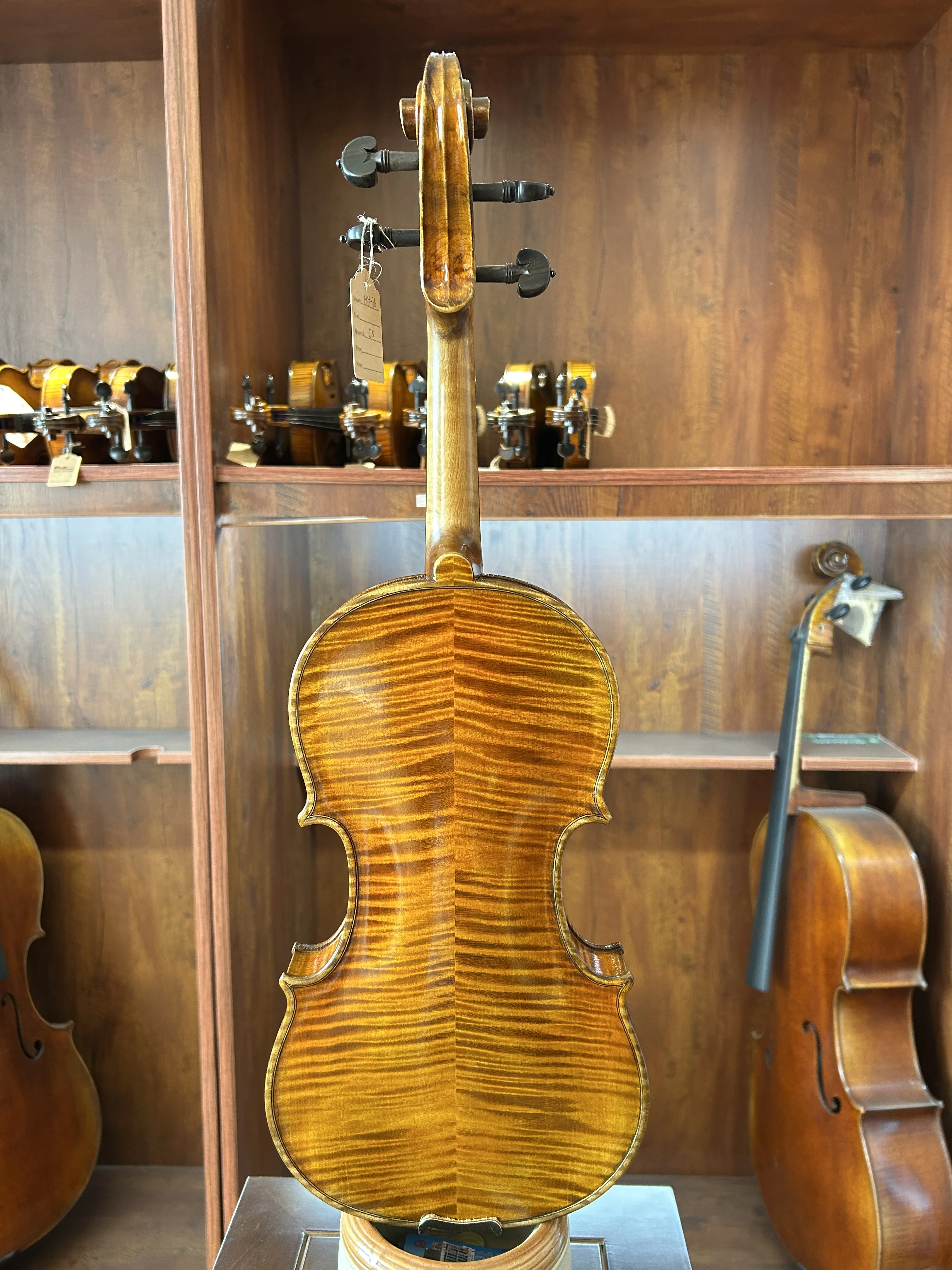 Anka Instrument Guarneri Model Violin Flamed Handmade Violin Violino Musical Instrument 바이올린 Violon HH-36