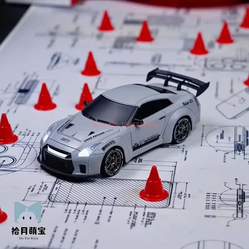 Simulated Gtr Model Sports Car Air Force Gray Full Scale Rc Remote Control Car Advanced High Speed Drift Car Children'S Toy Car 5
