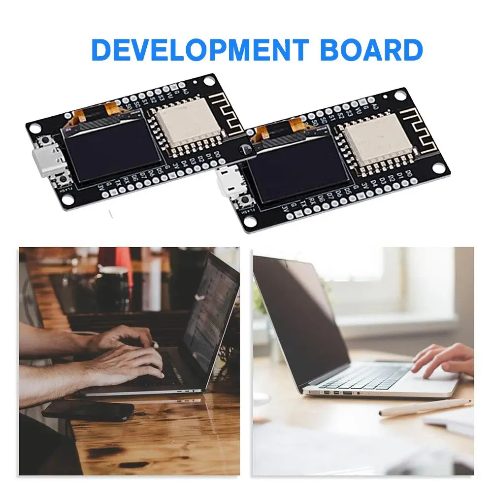 

Для макетной платы Esp8266, плата с Oled-дисплеем 0,96 дюйма, модель Ch340g Esp-12f, модуль Wi-Fi, Usb Type-c для/micropython K2c5