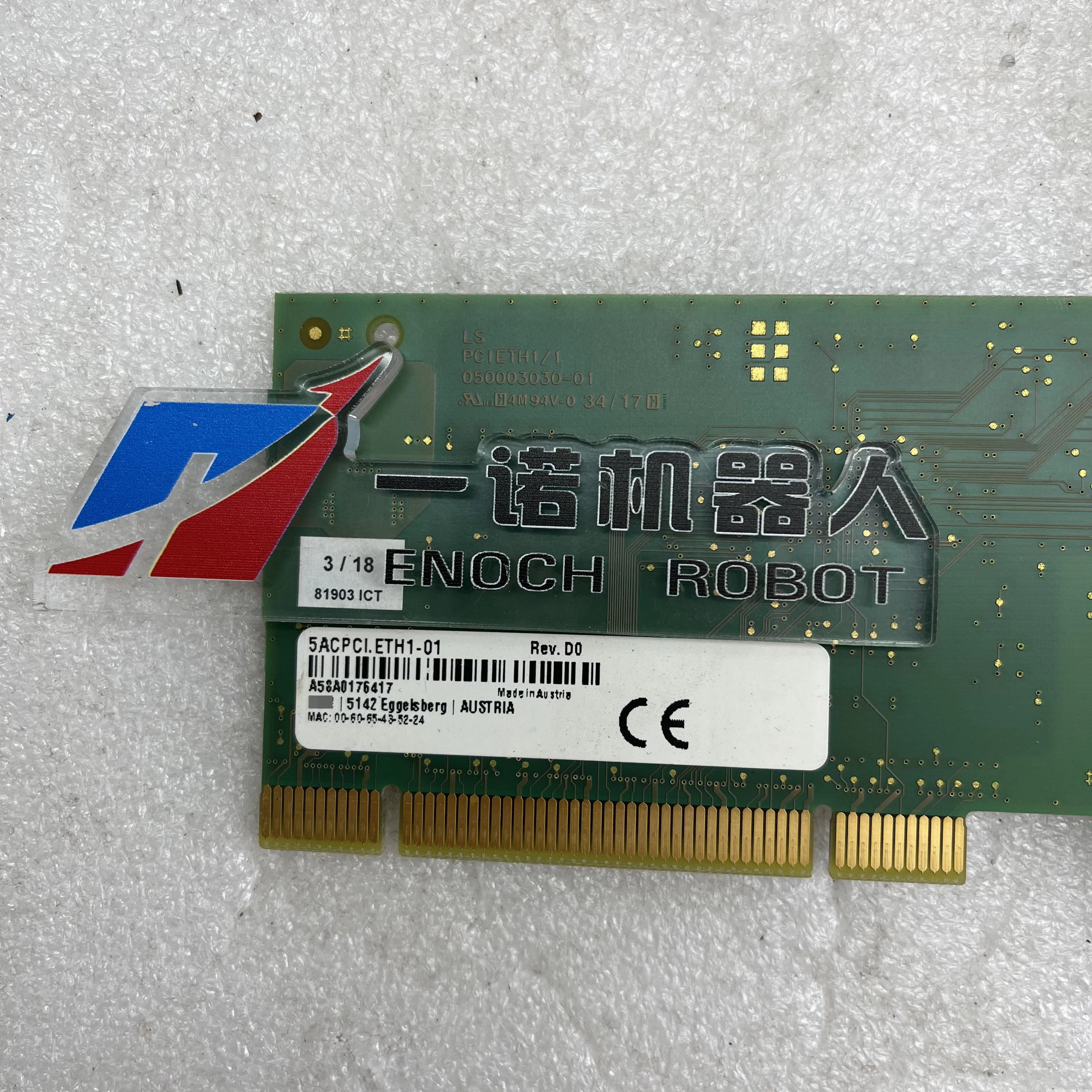 5ACPCI.ETH1-01 REV.C0 ETHERNET INTERFACE CARD