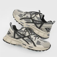 Nouveaux hommes chaussures décontractées en plein air respirant course mode marche loisirs à lacets Jogging mocassins marque baskets lame confortable 1