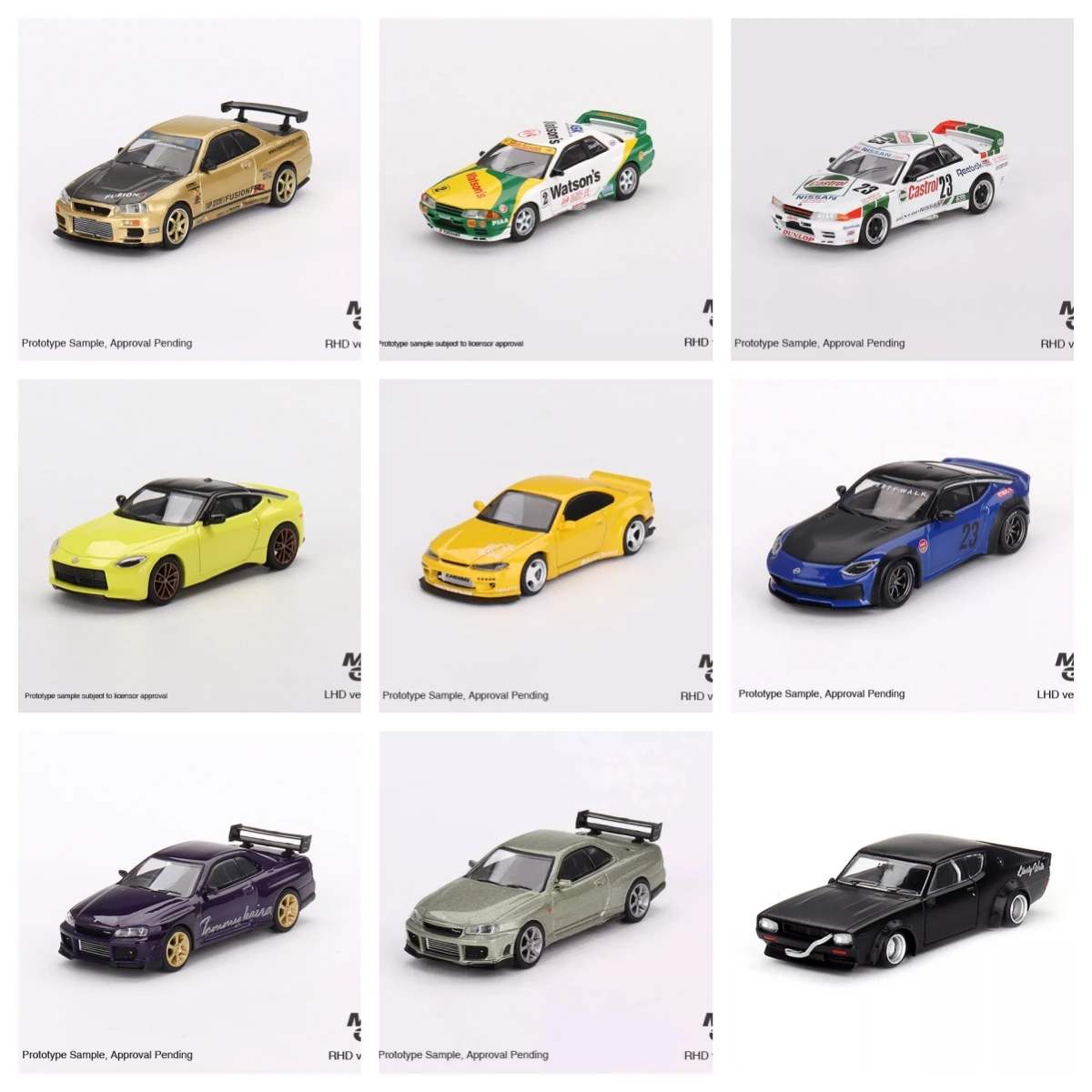 若者に人気のブランド LB Z S15 R32 SECRET TOP R34 GTR SKYLINE NATION BY SCALE 1:64 ミニカー