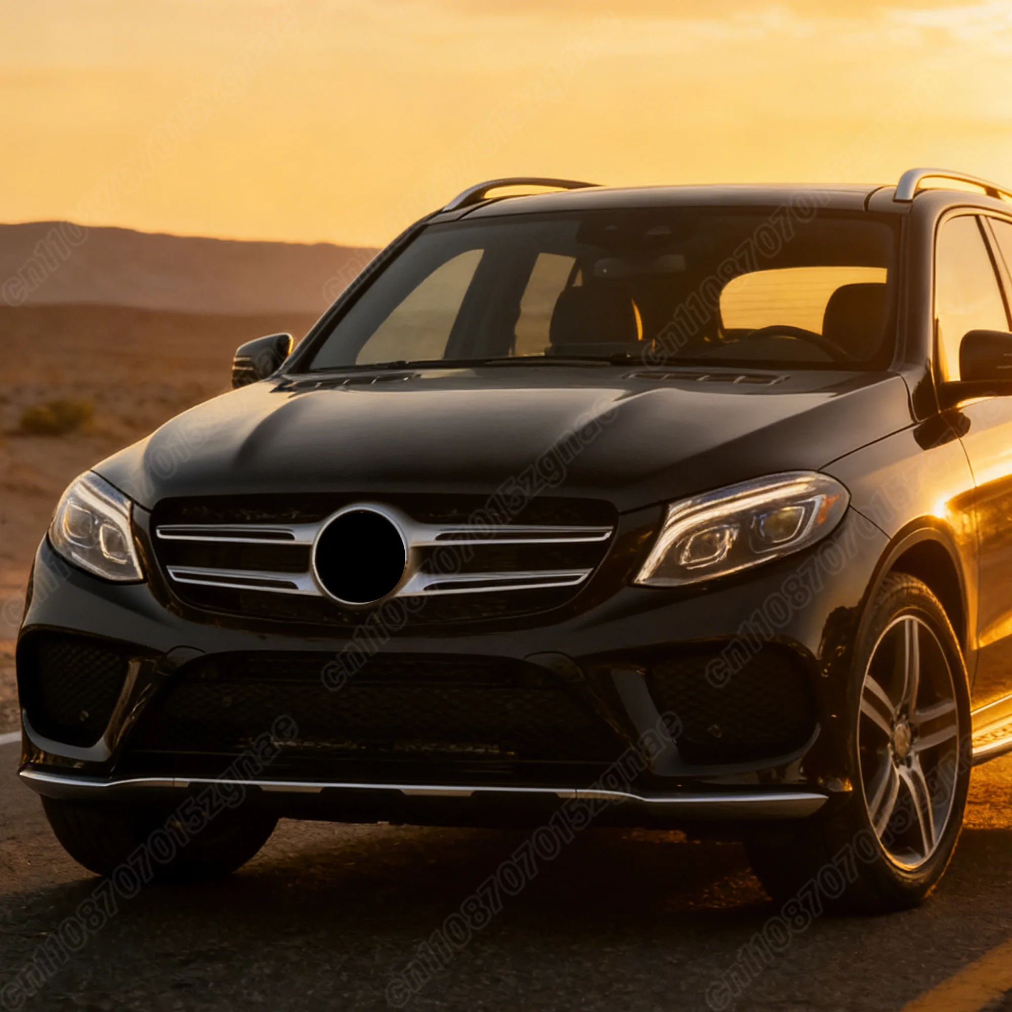 메르세데스 벤츠 W292 GLS GLE 2016 2017 2018 2019 크롬 프론트 범퍼 트림 커버 몰딩 페시아 보호 자동차 액세서리 키트