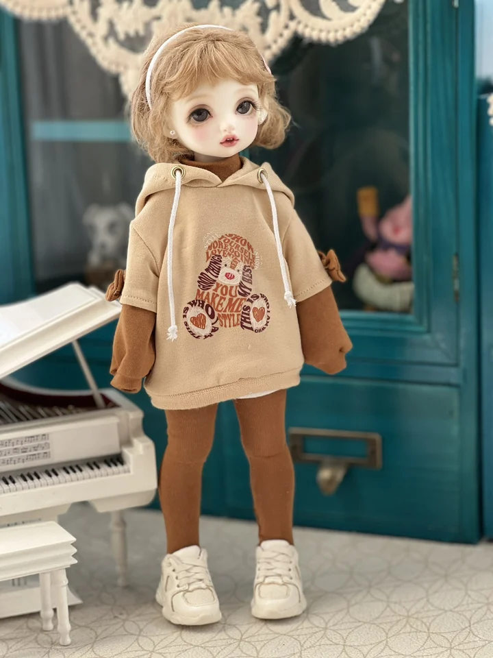 WY706 BJD 1/4 ドール 衣装 セーター 6点セット ハンドメイド WY706 BJD 1⁄4 ドール 衣装 セーター 6点セット ハンドメイド