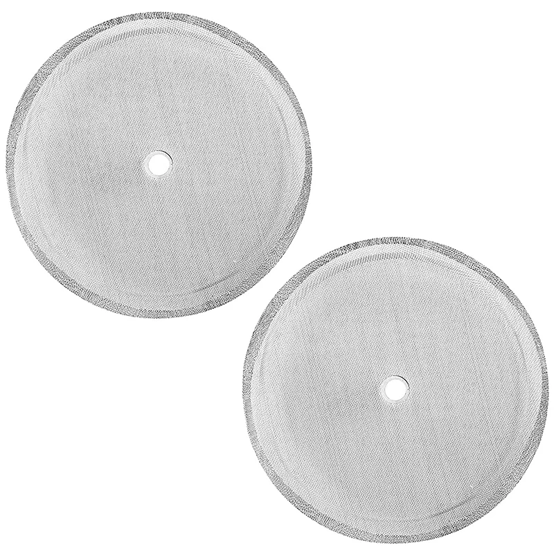 

2 Packs French Press Replacement Filters Mesh Screen Perfect for 34 OZ,8 Cup French Press