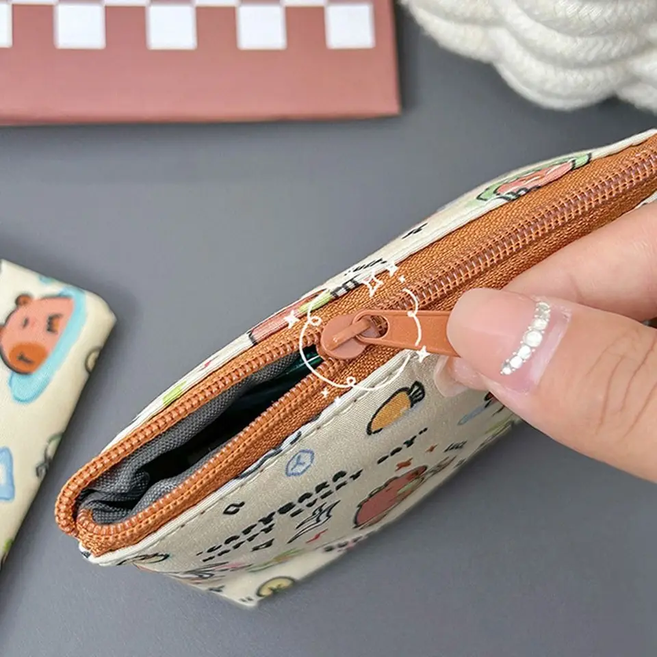 Mini Portafoglio Donna Portamonete Mini A Forma Di Gatto Con