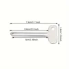Cast Iron Toothpaste Tube Squeezer Manual Toothpaste Dispenser Metal Tube Wringer for Bathroom Accessories No Electricity Needed 4